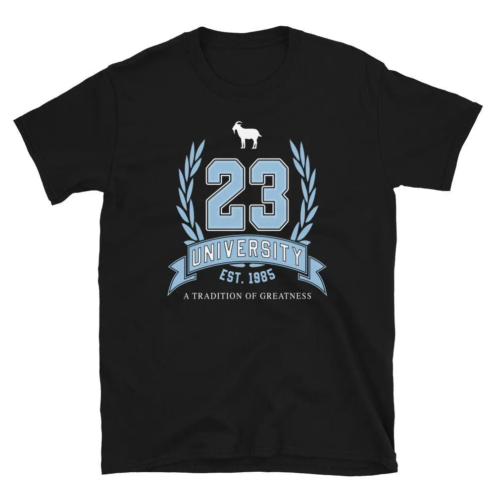 23 University Shirt to Match Air Jordan 6 UNC