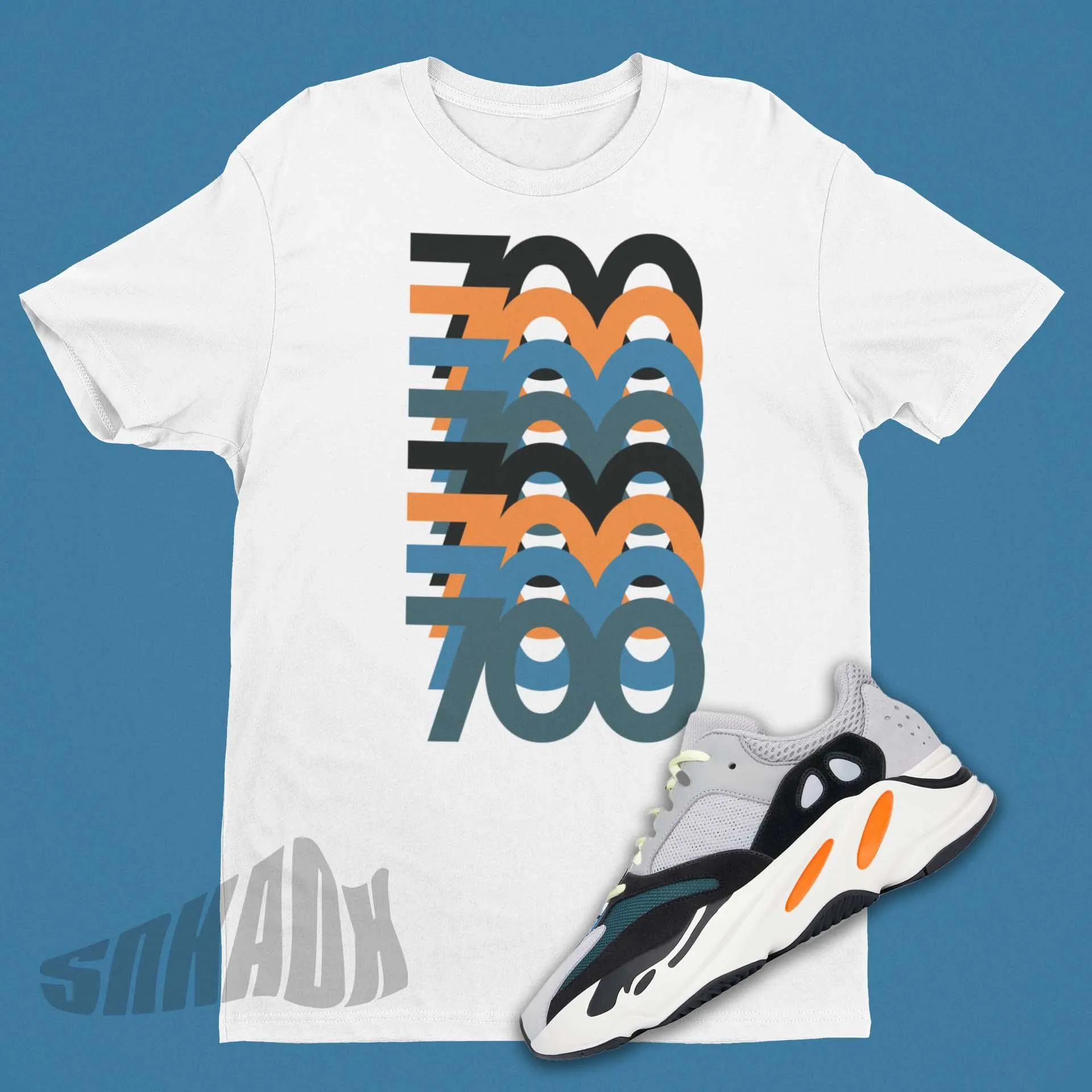 700 Stack Shirt To Match Yeezy Boost 700 Waverunner