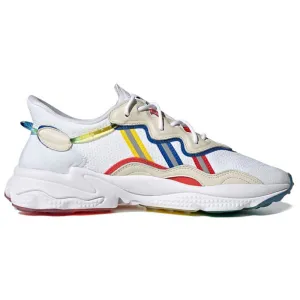 Adidas Ozweego 'Rainbow Pride' sneakers, white/multicolor