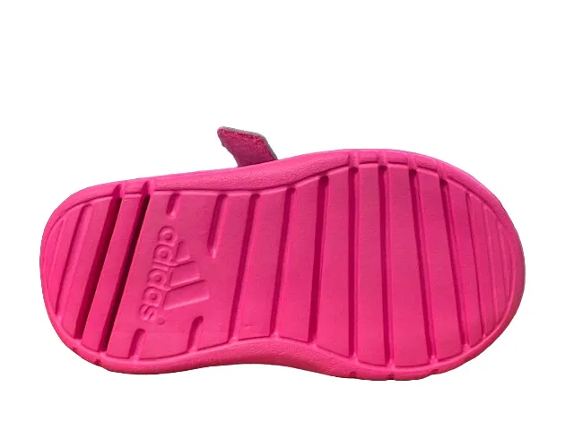 Adidas scarpa da ginnastica da bambina AltaRun CF BA9412 grigio-rosa