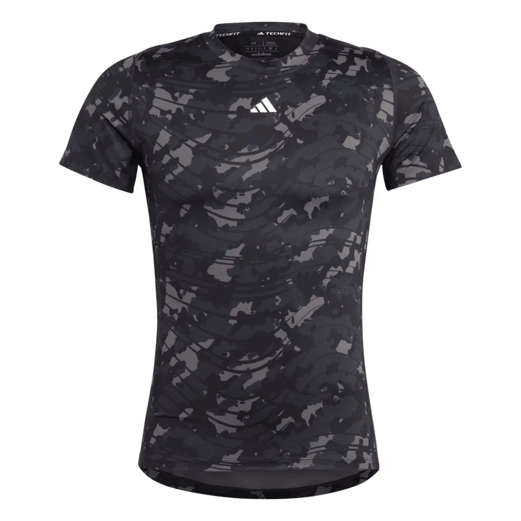 adidas Techfit All Over Print Training Men's Tee