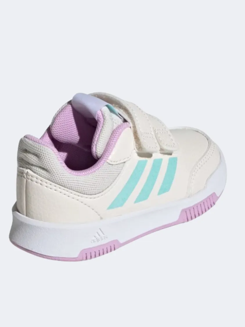 Adidas Tensaur Sport 2 Infant Girls Sportswear Shoes White/Aqua/Lilac