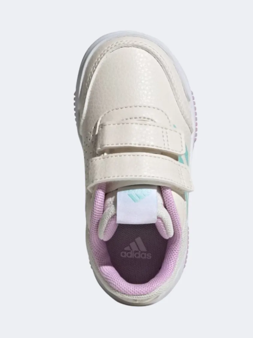 Adidas Tensaur Sport 2 Infant Girls Sportswear Shoes White/Aqua/Lilac