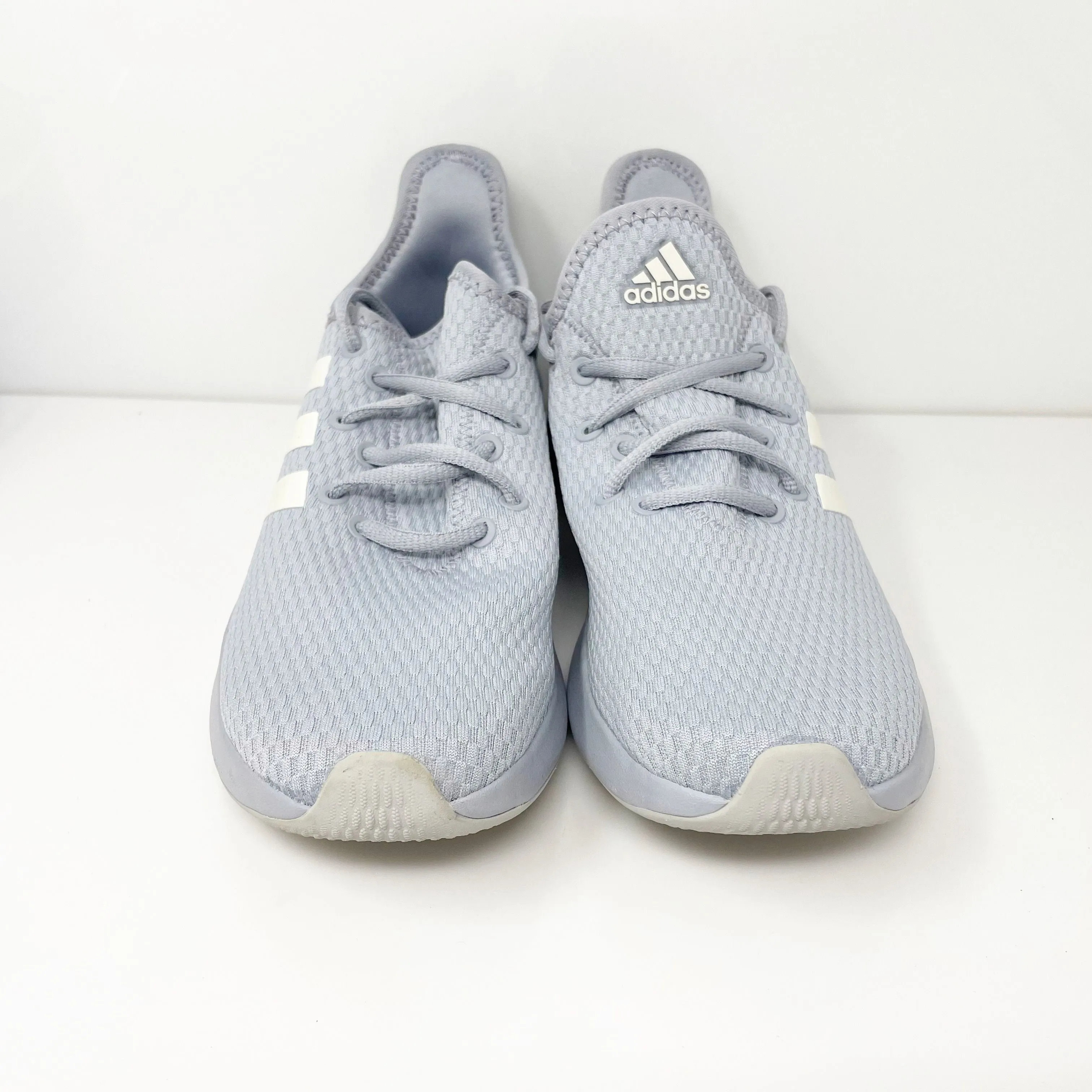 Adidas Womens Cloudfoam Pure IF5580 Gray Running Shoes Sneakers Size 8