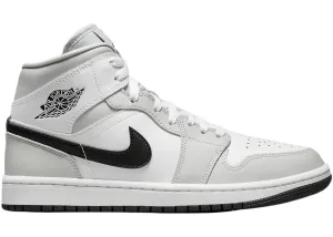 Air Jordan 1 Mid Light Smoke Grey (W)