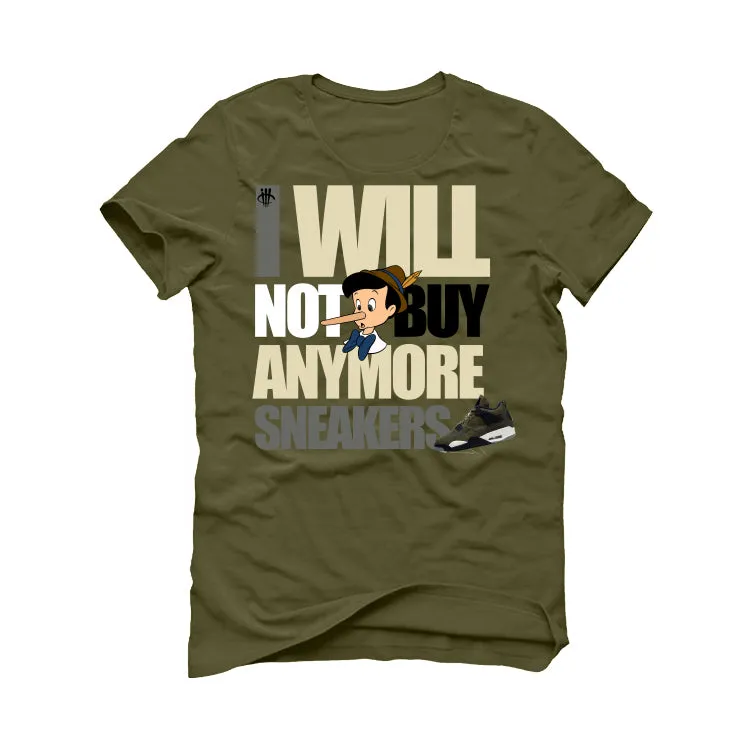 Air Jordan 4 SE Craft “Olive” | illcurrency Military Green T-Shirt (I WILL NO BUY MORE SNEAKERS)