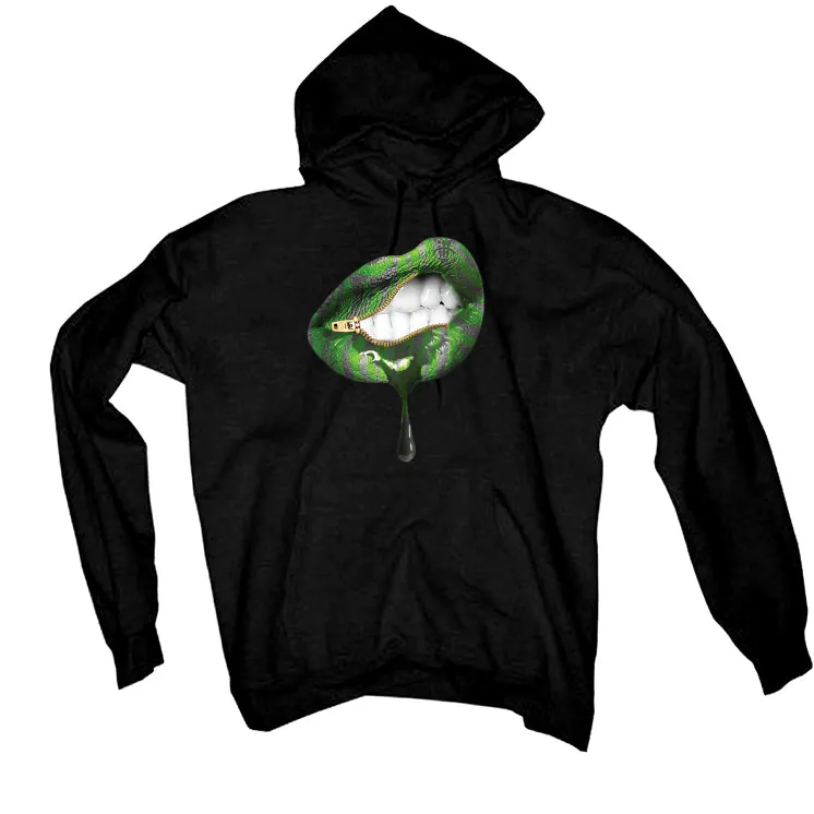 Air Jordan 5 Green Bean Black T-Shirt (LIPS UNSEALED)