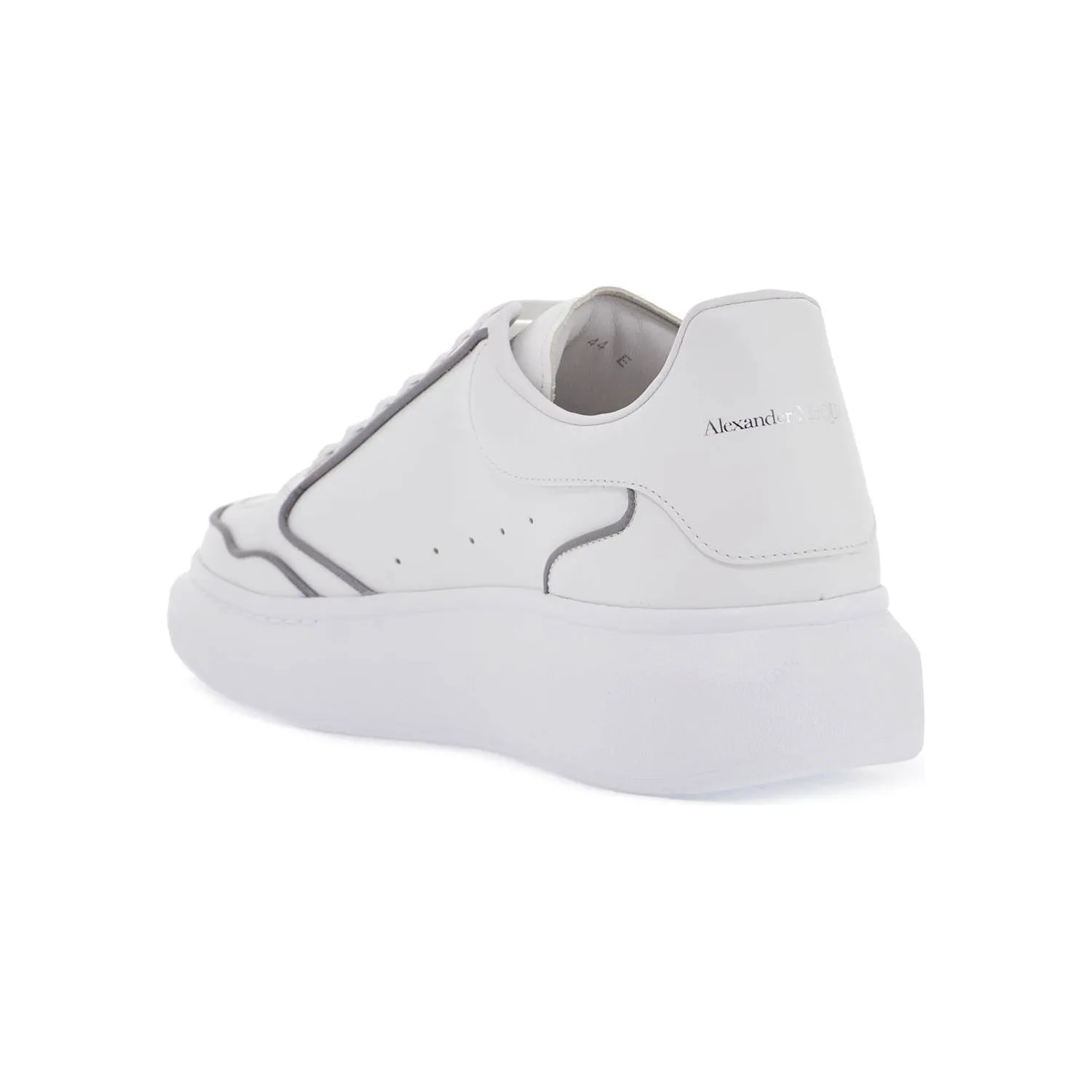 Alexander Mcqueen  smooth leather  oversized sneakers