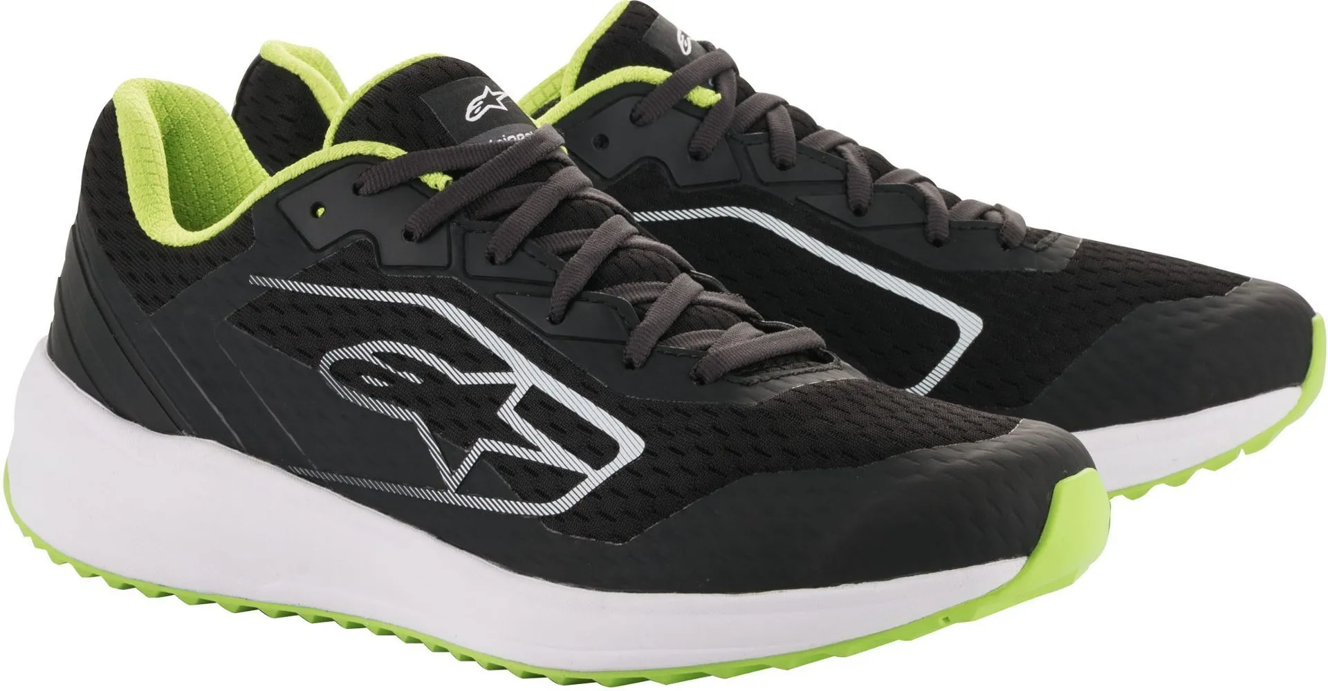 ALPINESTARS 2654520_163_12 META ROAD RUNNING shoes, black/white/green, size 45,5 (12)