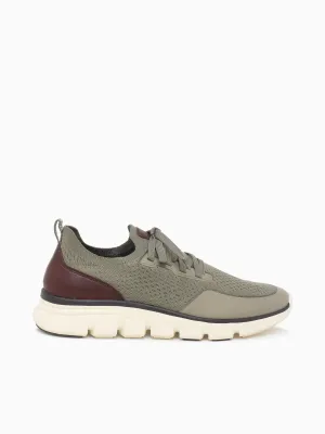 Amherst Lug Sport Olive Knit