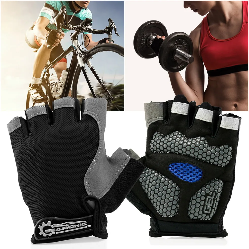 Anti-slip  Sports Shock-Absorbing Riding Biking Cycle Gloves