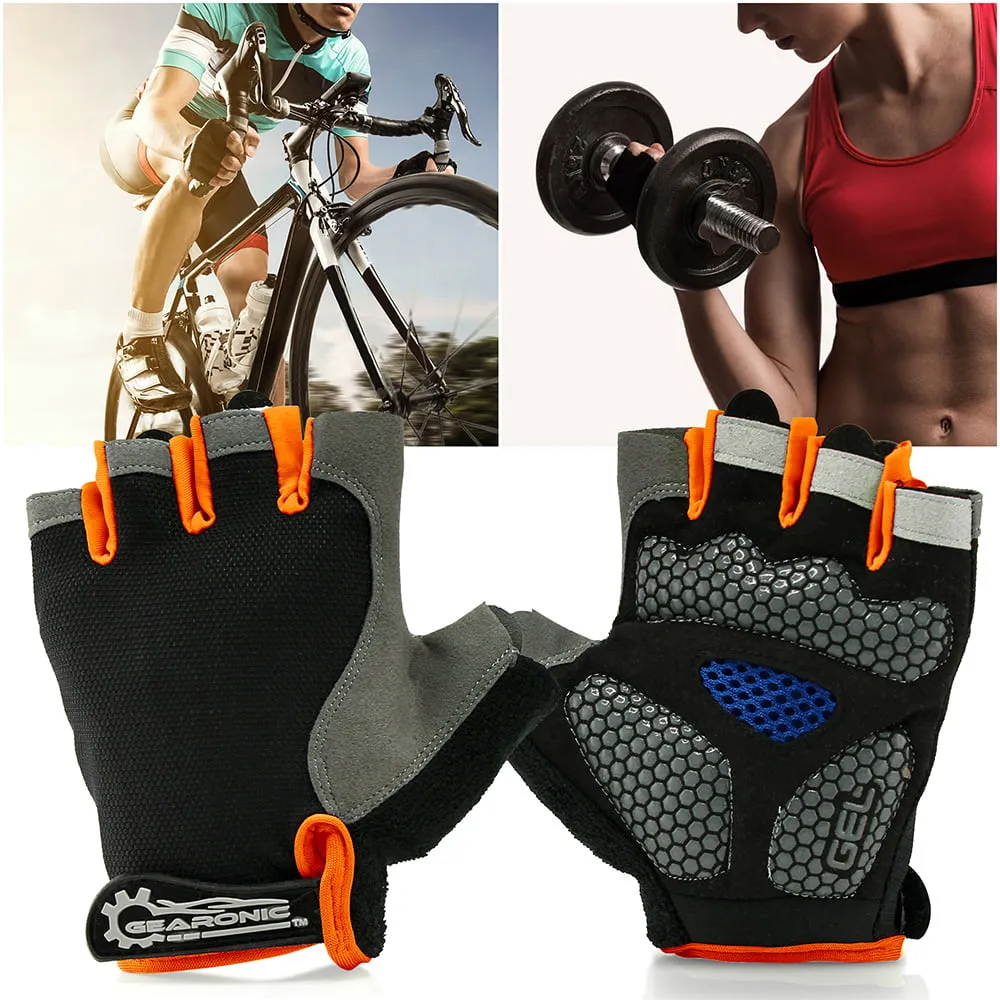 Anti-slip  Sports Shock-Absorbing Riding Biking Cycle Gloves