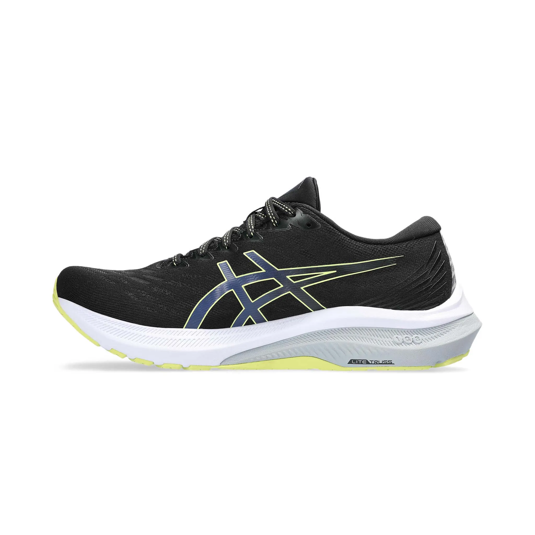 Asics | Men's GT-2000 11 Running Shoes - Black/Glow Yellow