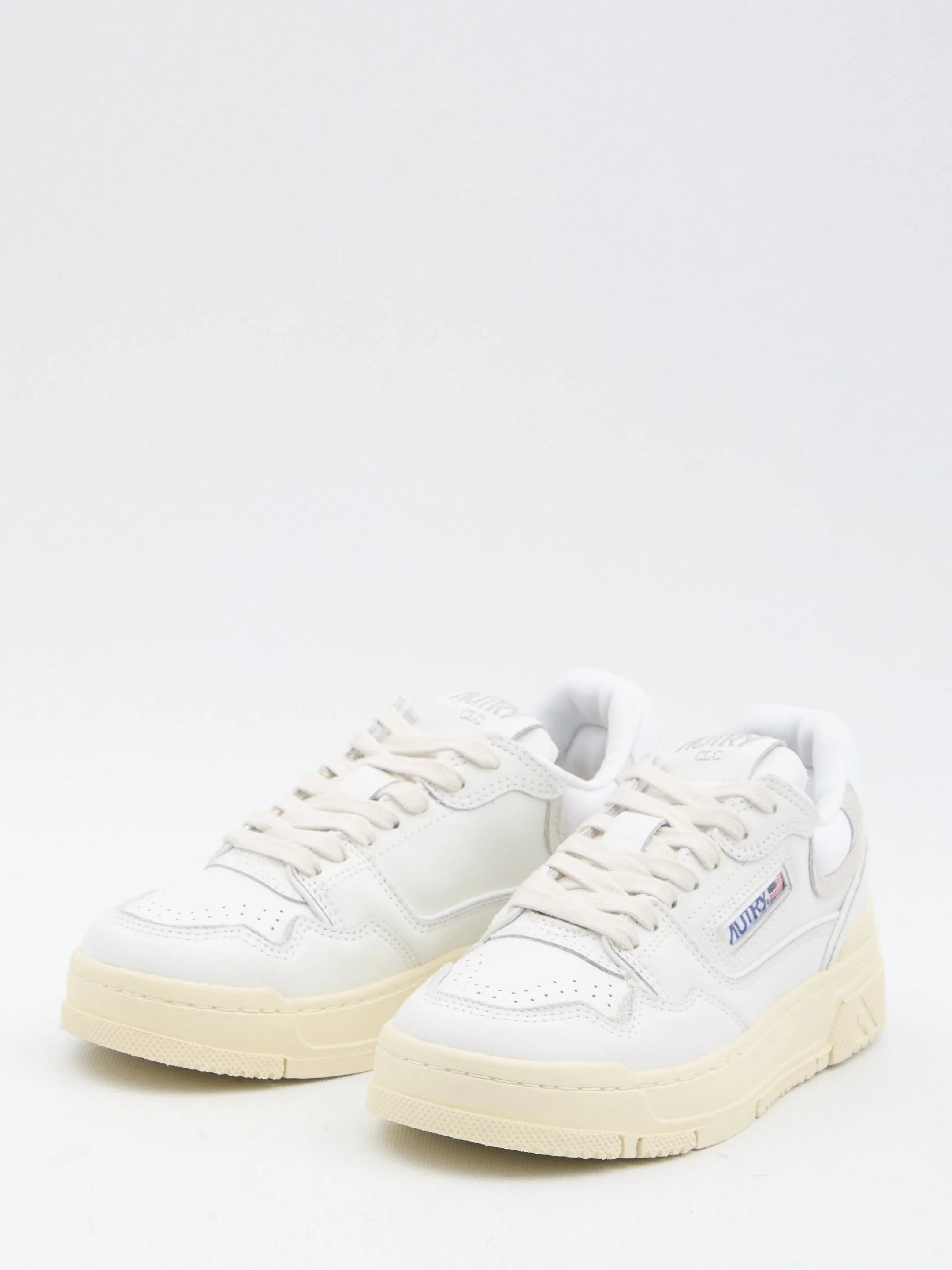 Autry CLC Low Top Sneakers in White