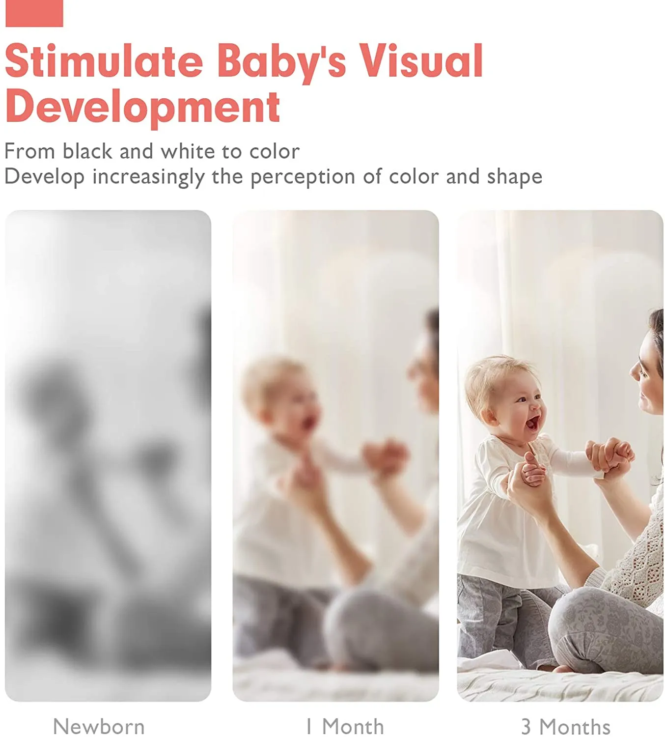 Baby Flash Cards Visual Stimulation Cards