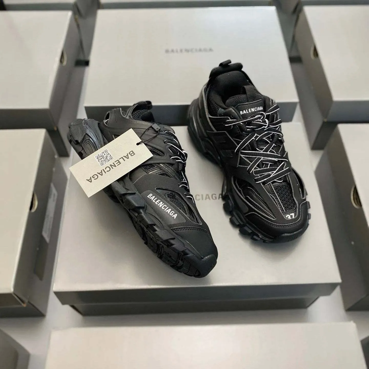 Balenciaga Track Black