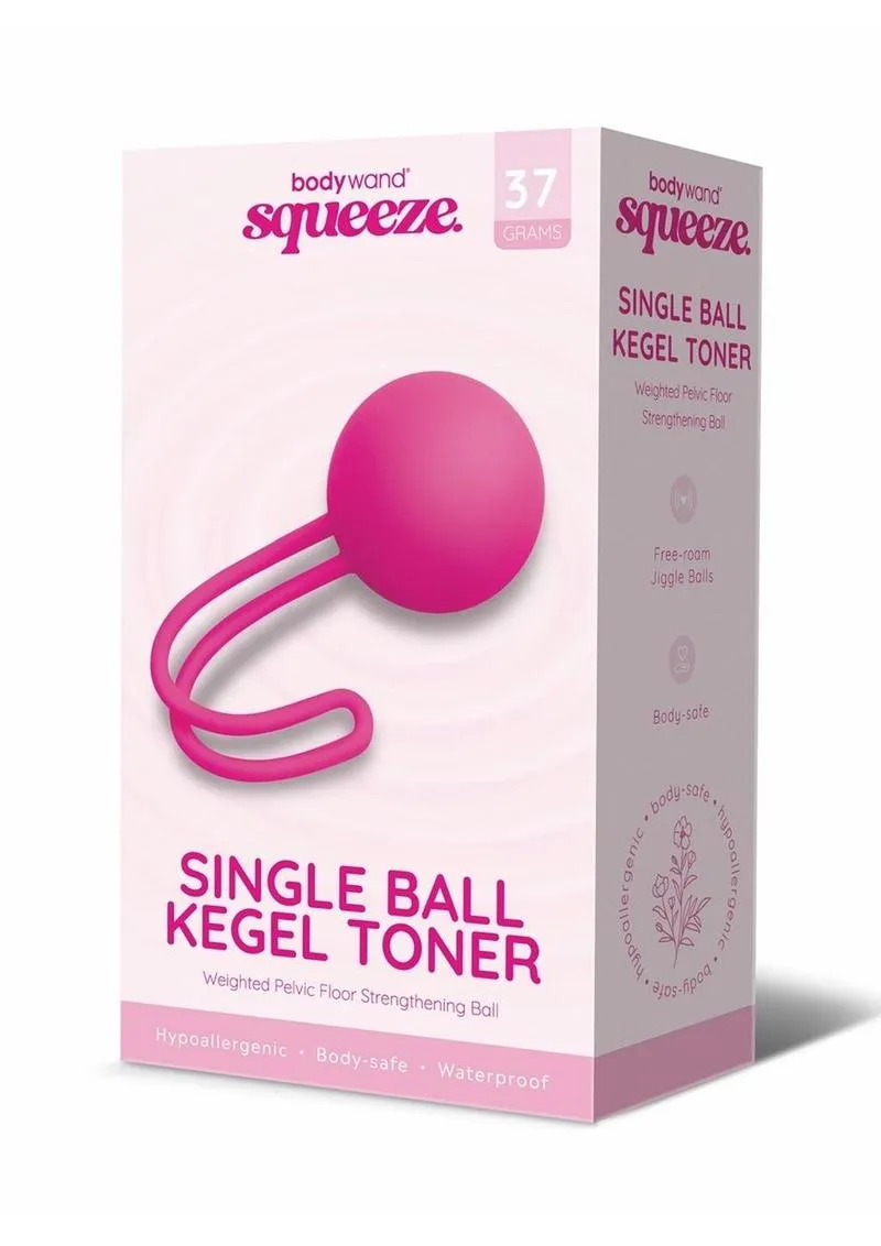 Bodywand Squeeze Single Silicone Ball Kegel Toner 37g