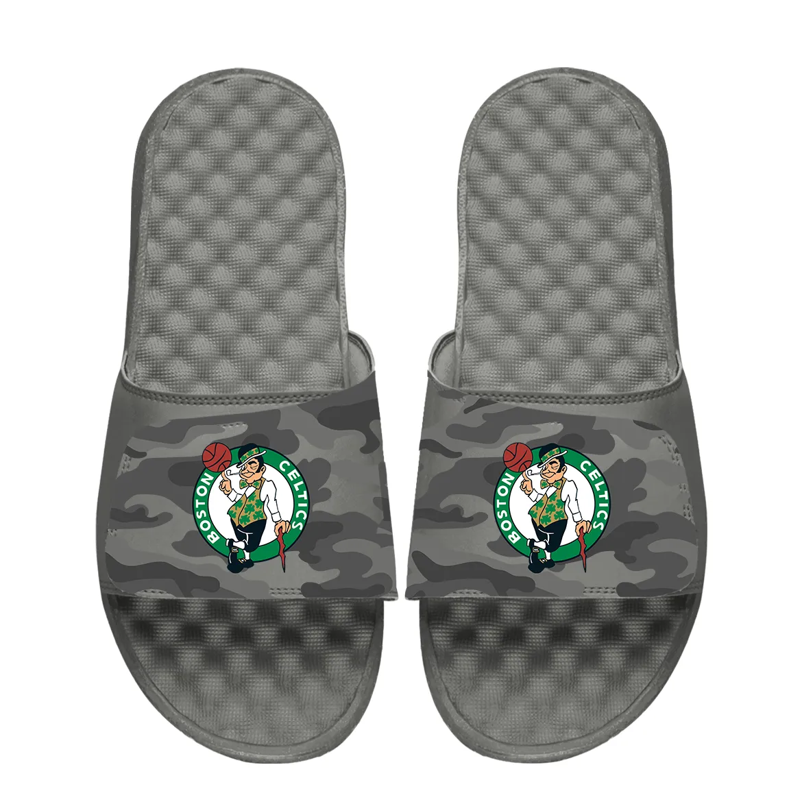 Boston Celtics Urban Camo Slides