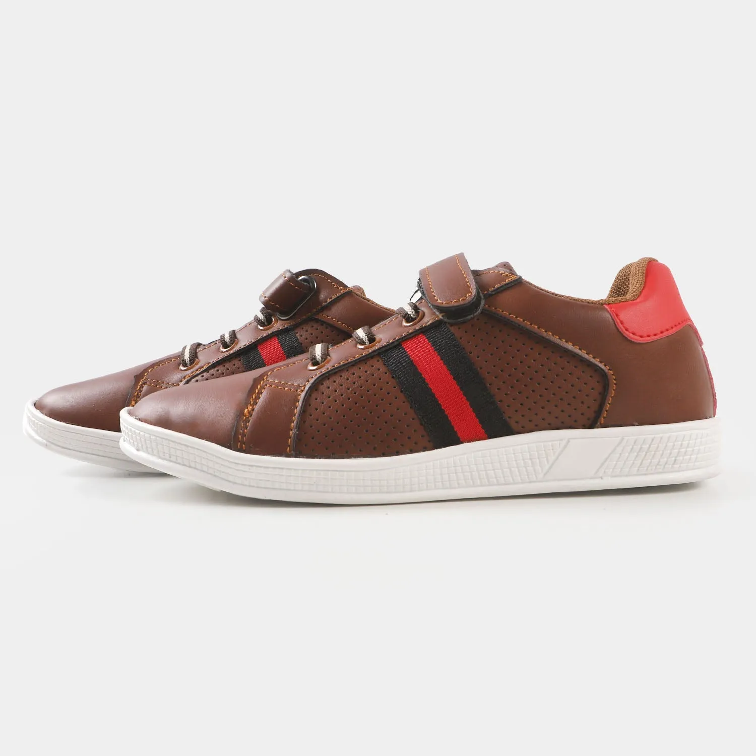 Boys Sneakers JS-947  - BROWN