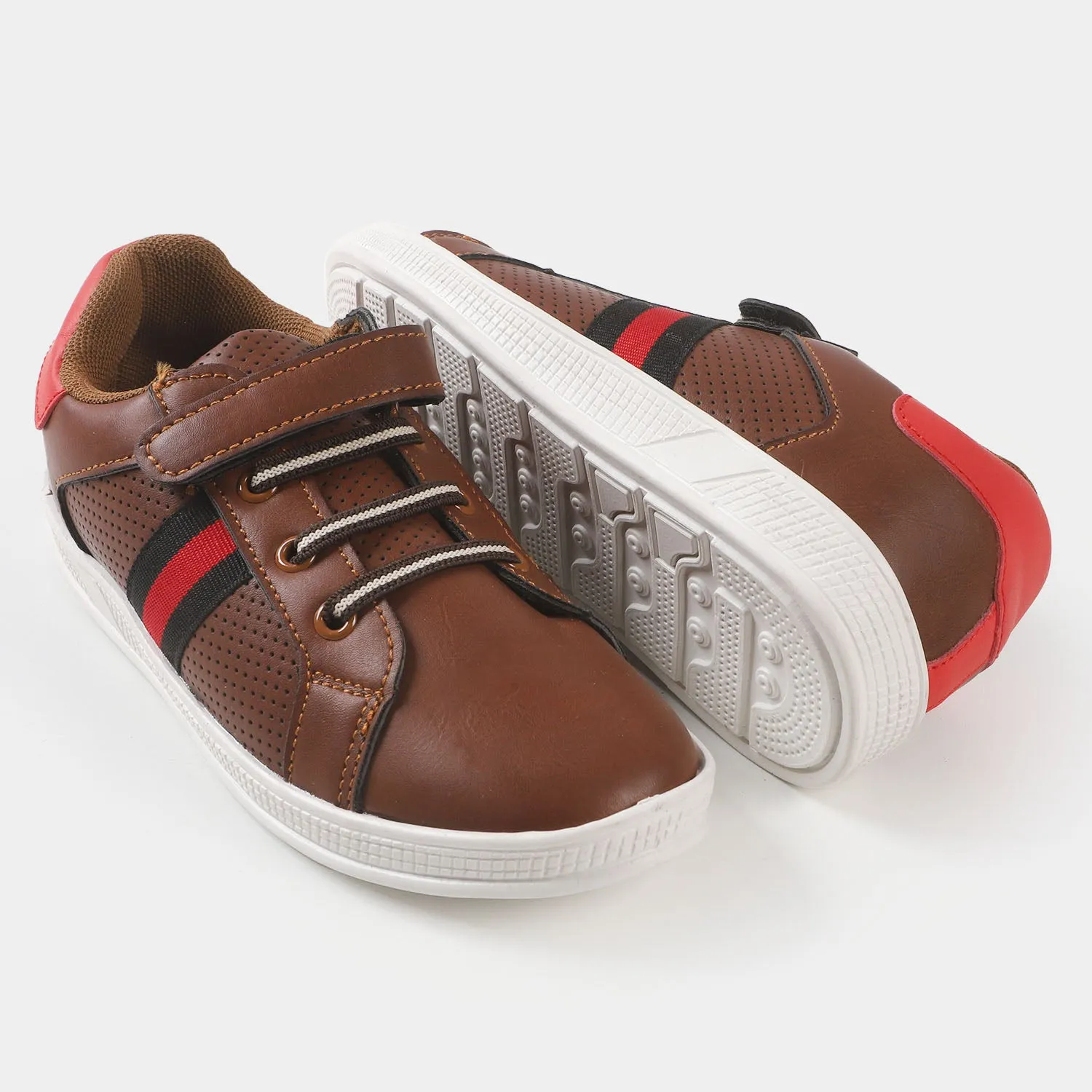 Boys Sneakers JS-947  - BROWN