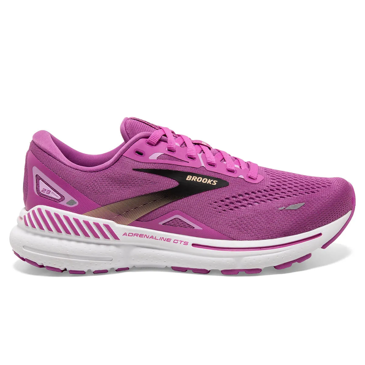 Brooks Adrenaline GTS 23 Womens | Orchid/black/purple