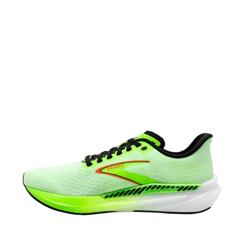 Brooks Hyperion GTS Men's Running Shoes in Green Gecko/Red/Orange/White AW23