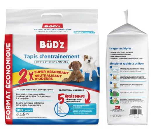 Bud'z Disposable Puppy Pad Dog 100PC