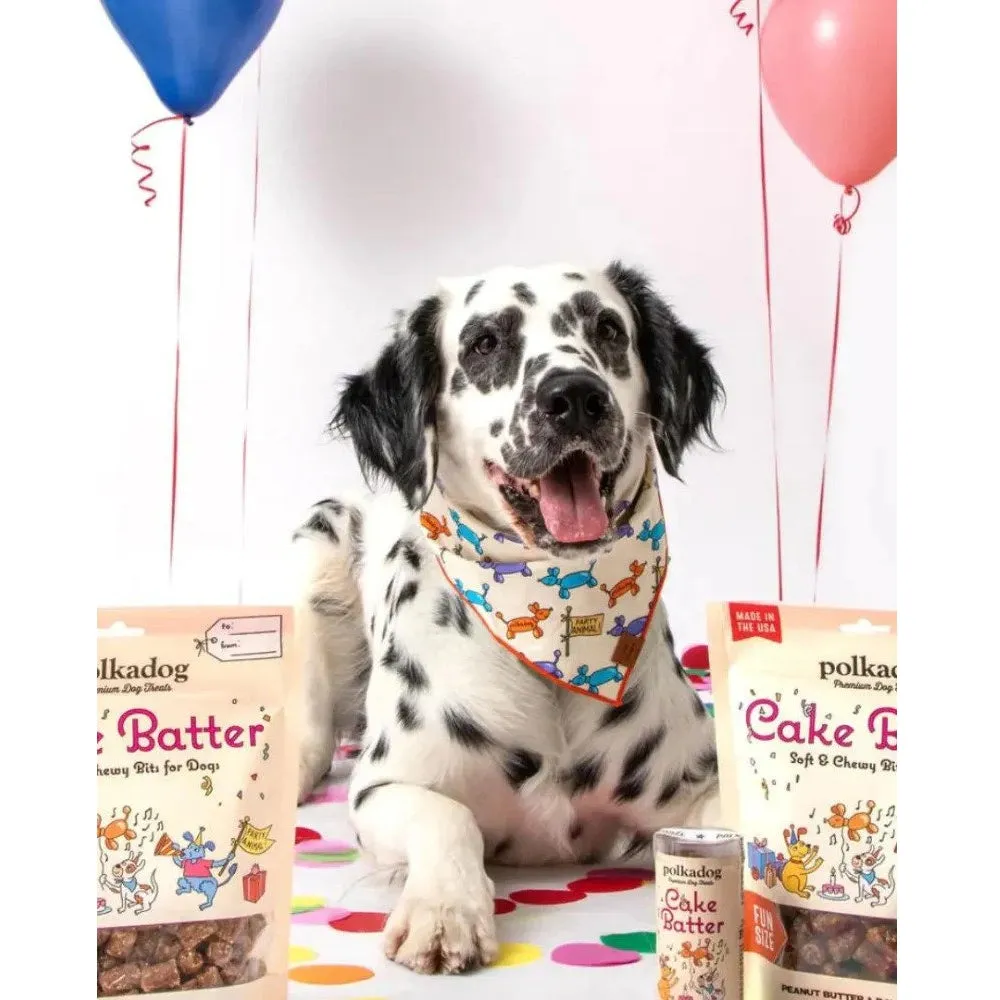 Cake Batter Peanut Butter and Banana Training Dog Treats