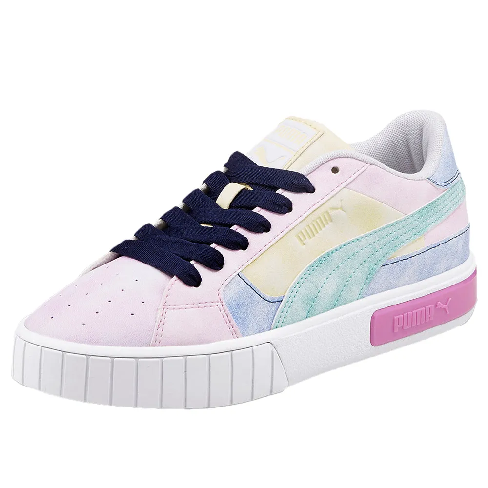 Cali Star Tie Dye Lace Up Sneakers