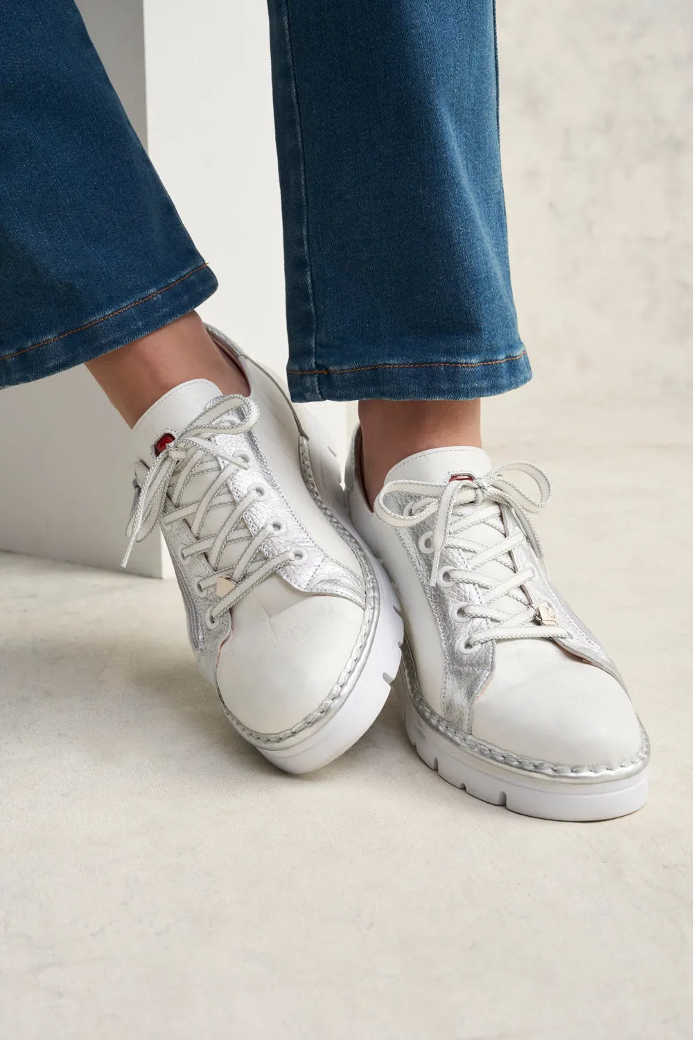 Camilla Silver Sneaker