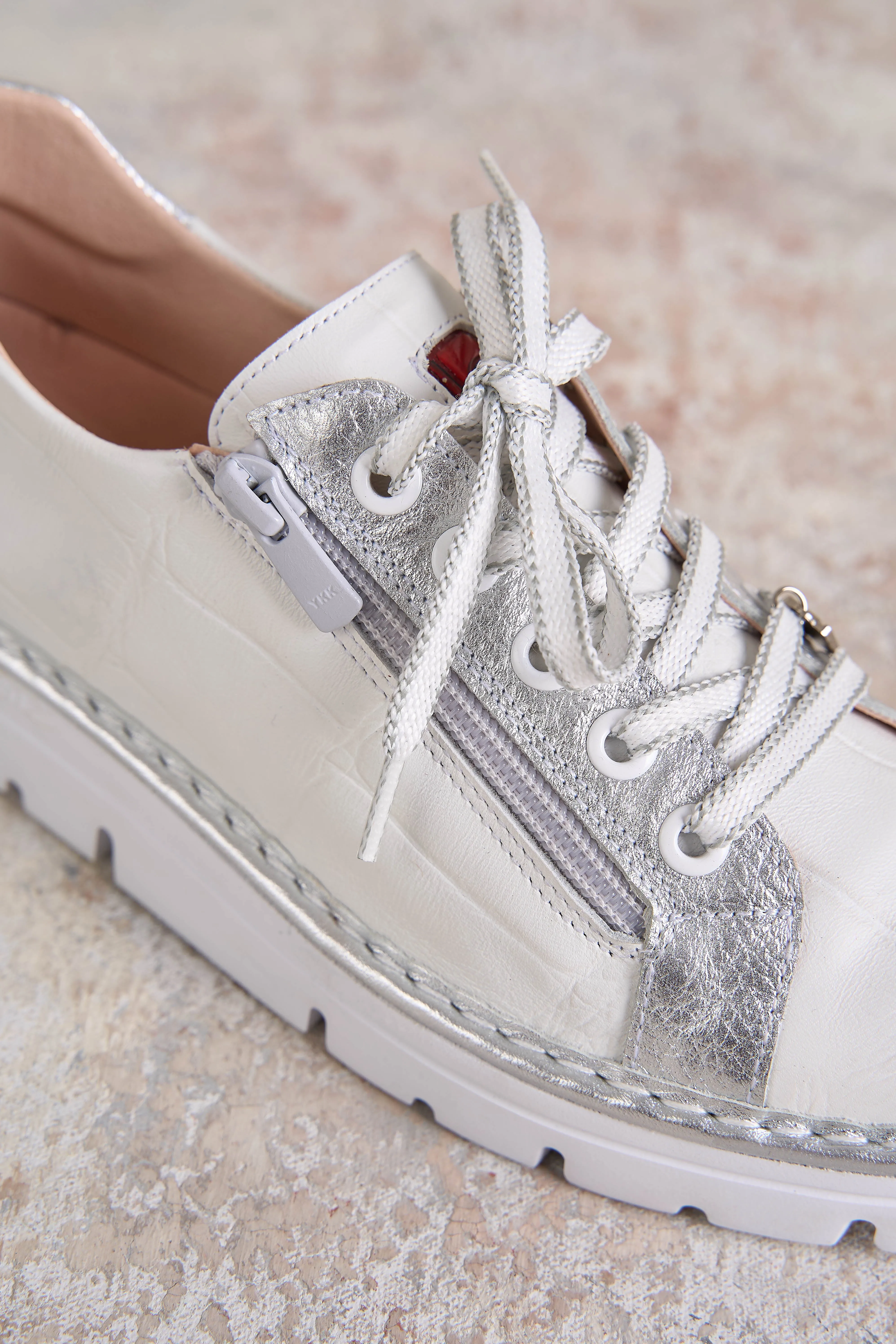 Camilla Silver Sneaker