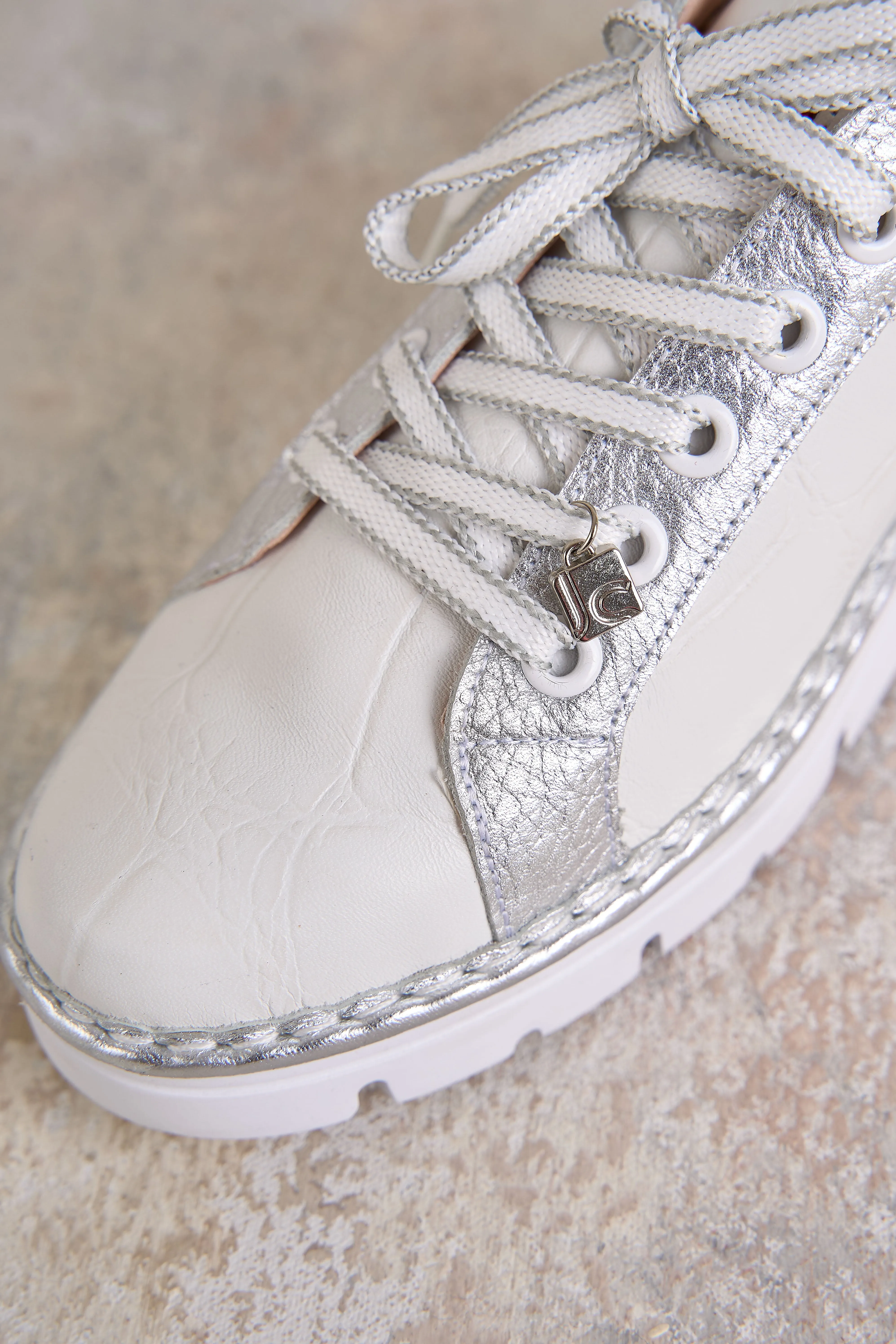 Camilla Silver Sneaker