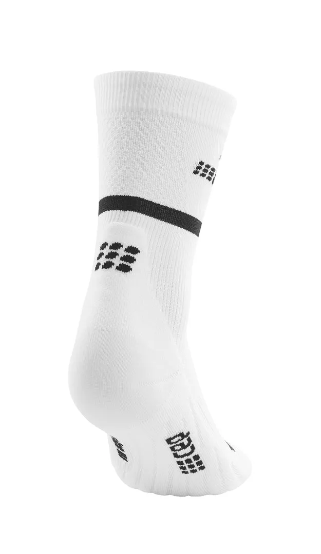 CEP Men's The Run Socks Mid-Cut V4 - White ( WP3C0R )