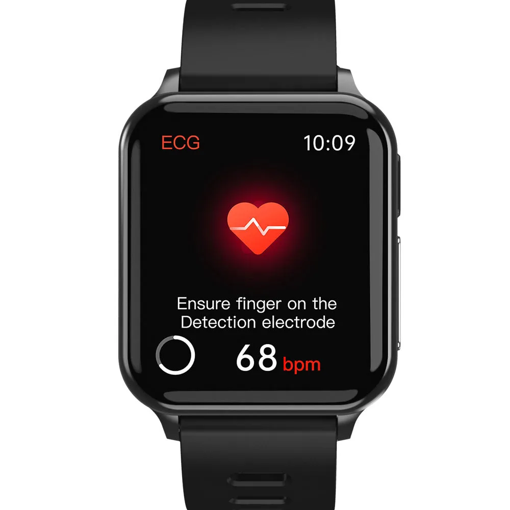 CFDA Certification Health ECG Smartwatch With Blood Oxygen Heart Rate Monitor