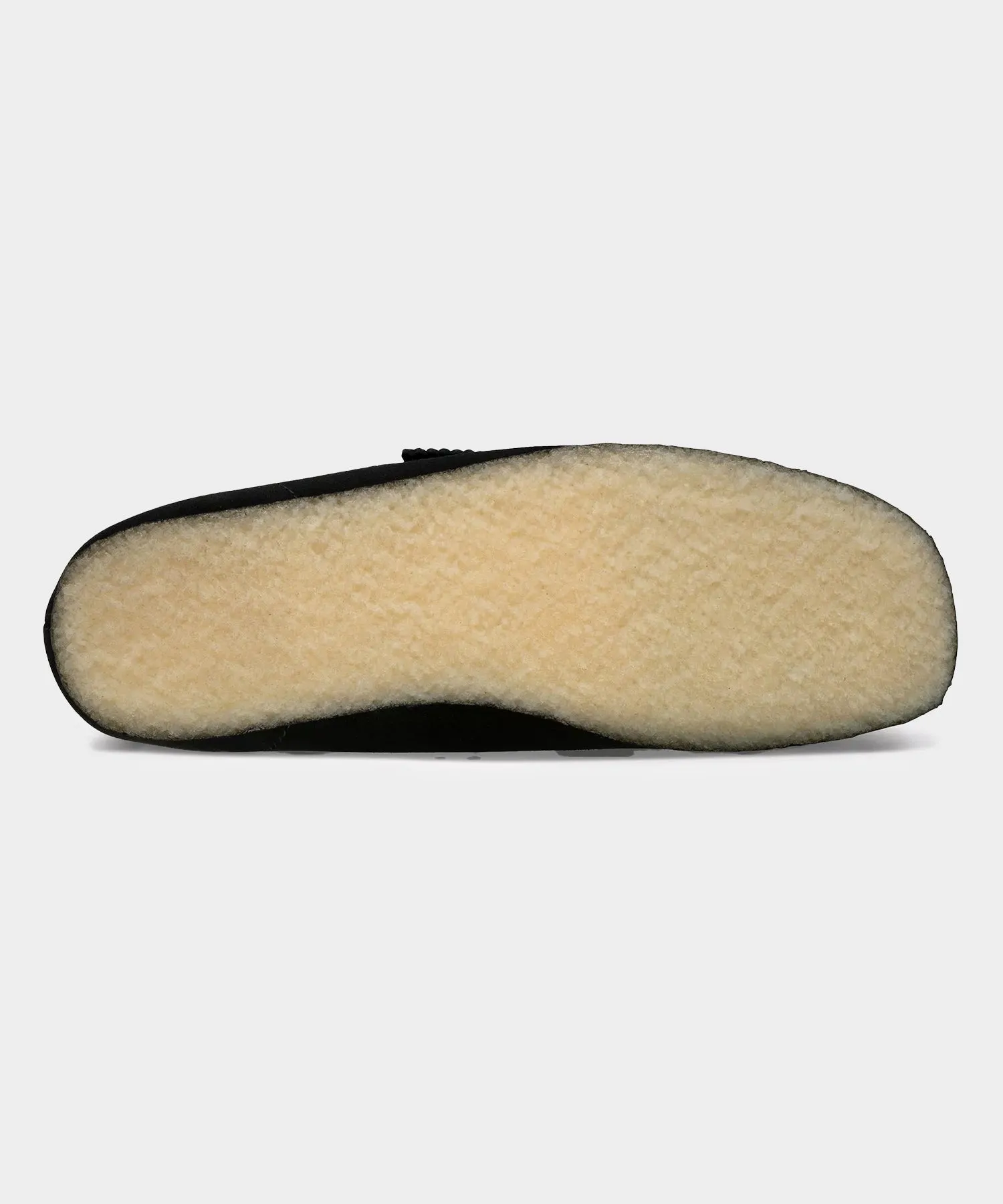 Clarks Wallabee Low in Black Suede