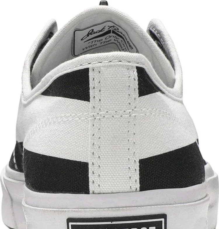 Converse TheSoloist x Jack Purcell Zip Ox Black Americana sneakers, black