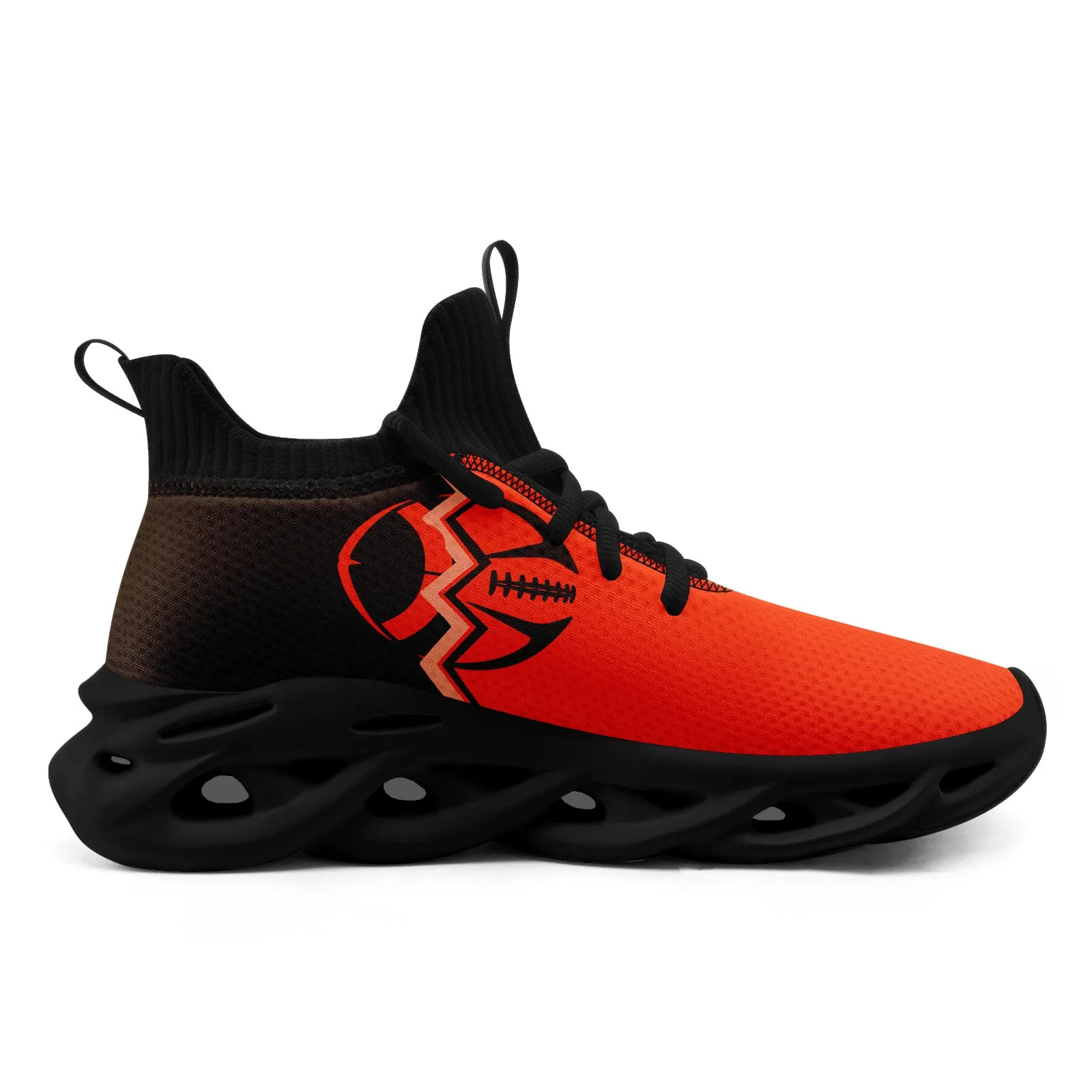 Custom Orange Brownish Red Ohio Maxsoul Shoes Personalized Sneaker FN030A-D028017-20