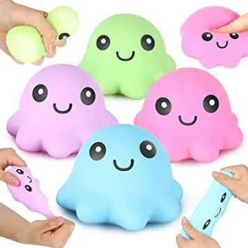 Cute Squishy Octopus Sensory Fidget Toy