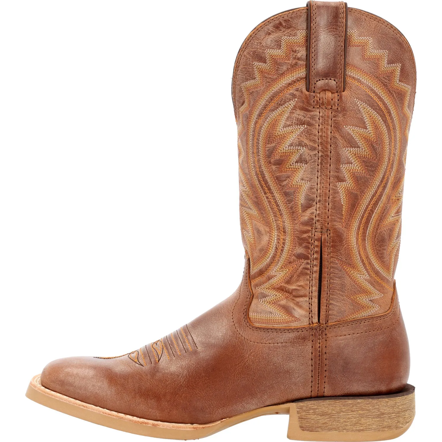 Durango Mens Rebel Pro Western Burnished Tan Leather Cowboy Boots