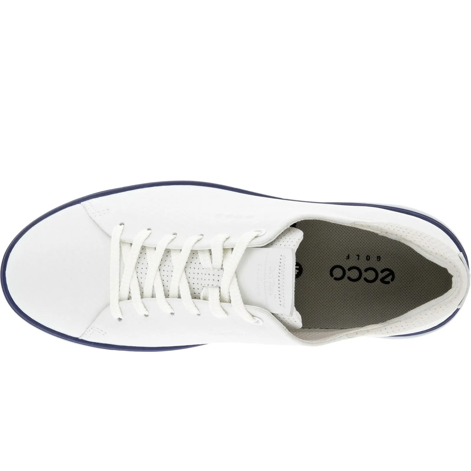 ECCO Mens Tray Leather Golf Shoes