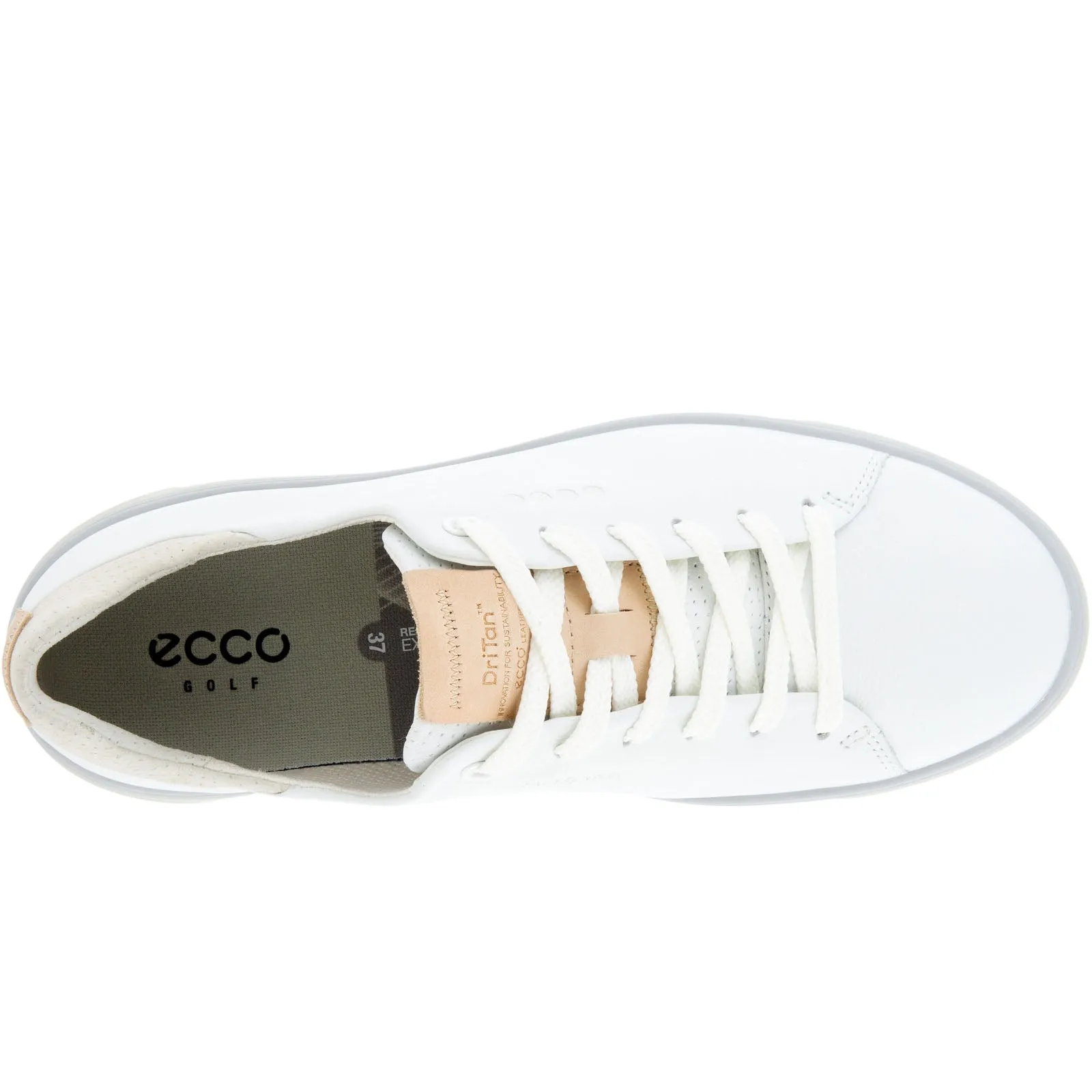 ECCO Womens Golf Tray Leather Golf Shoes