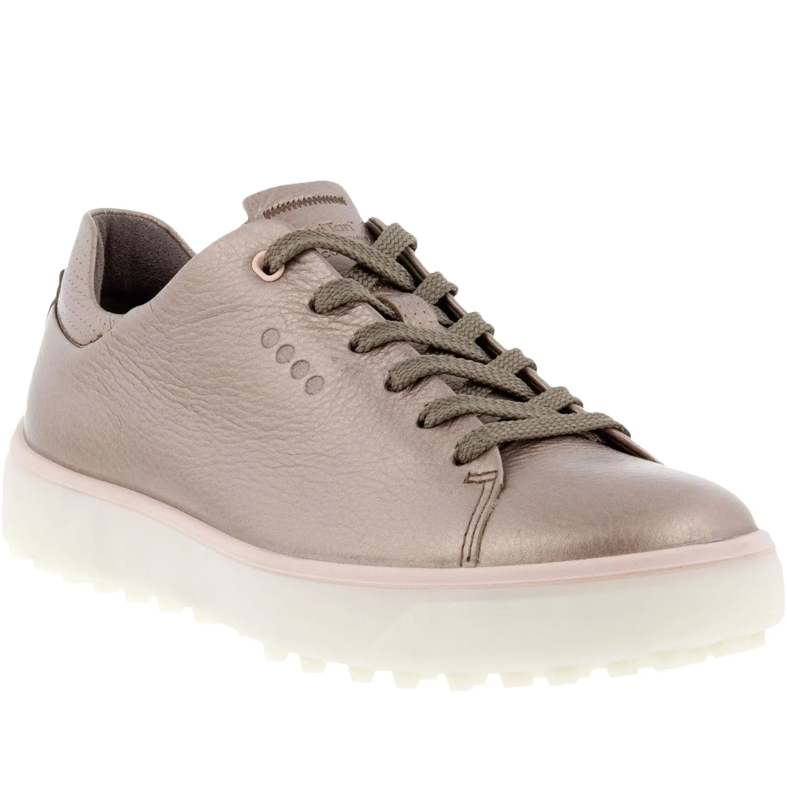 ECCO Womens Golf Tray Leather Golf Shoes