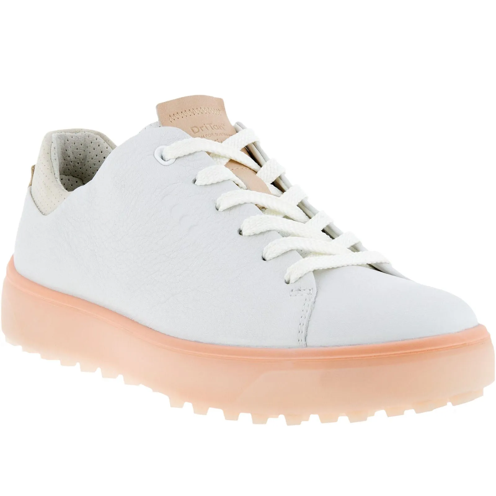 ECCO Womens Golf Tray Leather Golf Shoes