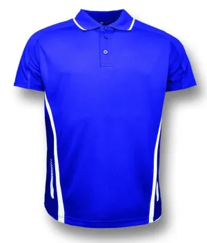 Elite Golf Polo - Purple/White