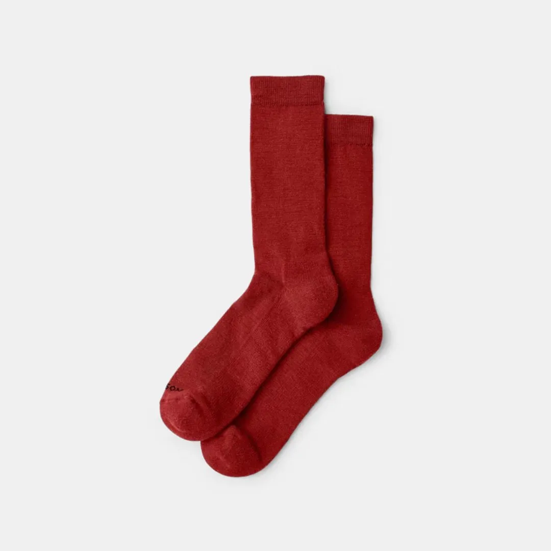 Everyday Crew Sock (Red)