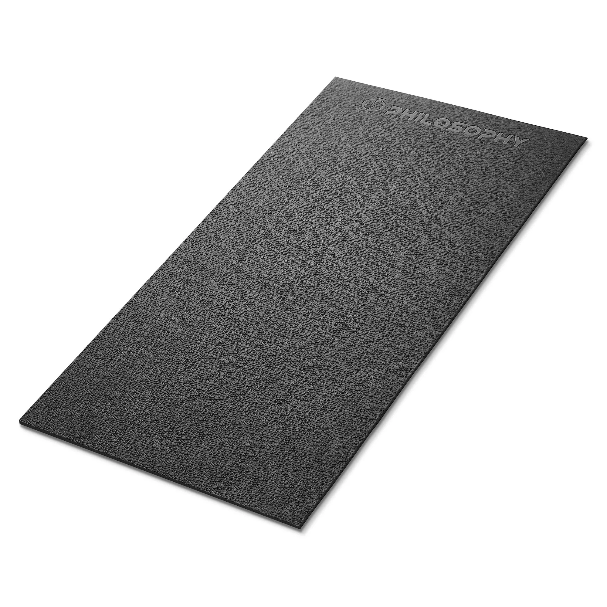 Exercise Equipment Mat, 6mm Thick - High Density PVC Gym Floor Mat