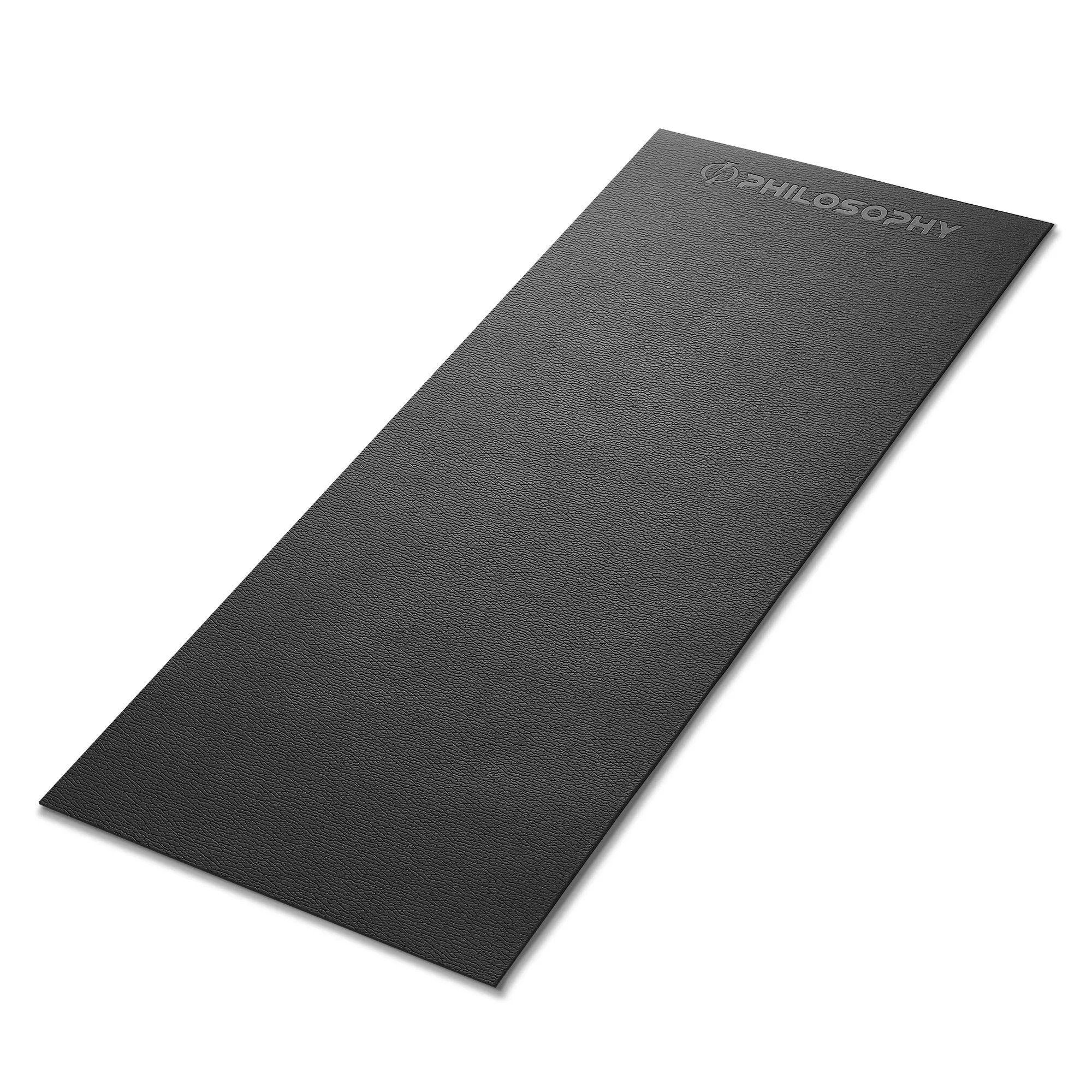 Exercise Equipment Mat, 6mm Thick - High Density PVC Gym Floor Mat