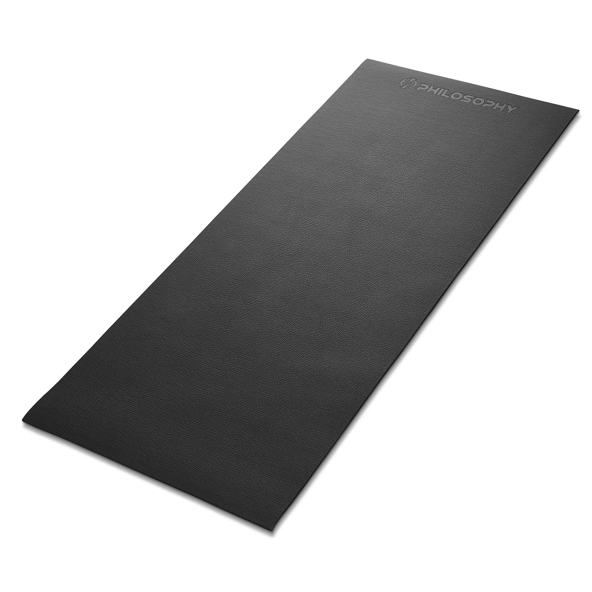 Exercise Equipment Mat, 6mm Thick - High Density PVC Gym Floor Mat