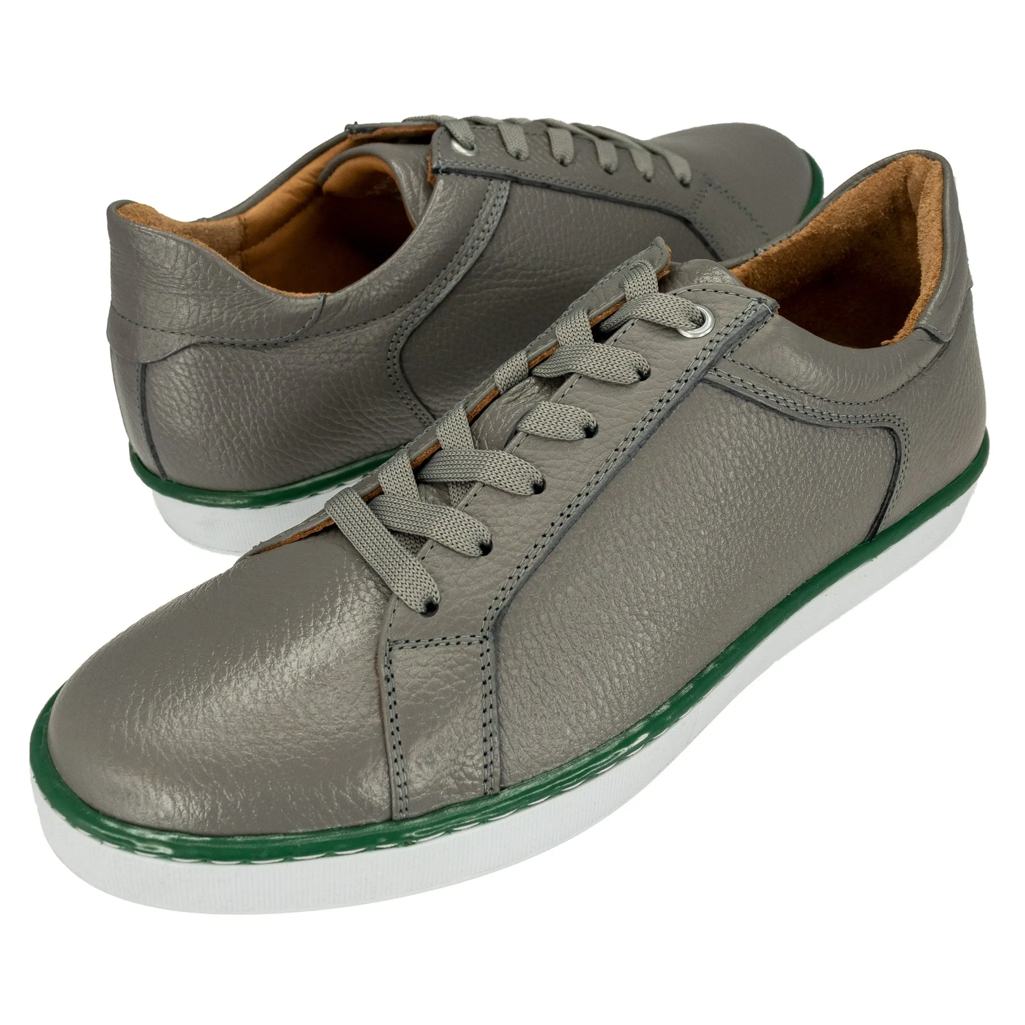 Fairway Casual Golf Sneaker in Grey by T.B. Phelps