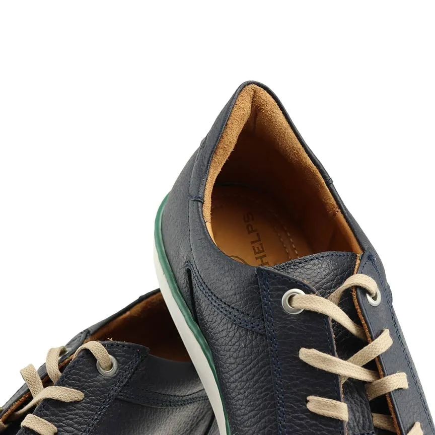 Fairway Casual Golf Sneaker in Navy by T.B. Phelps